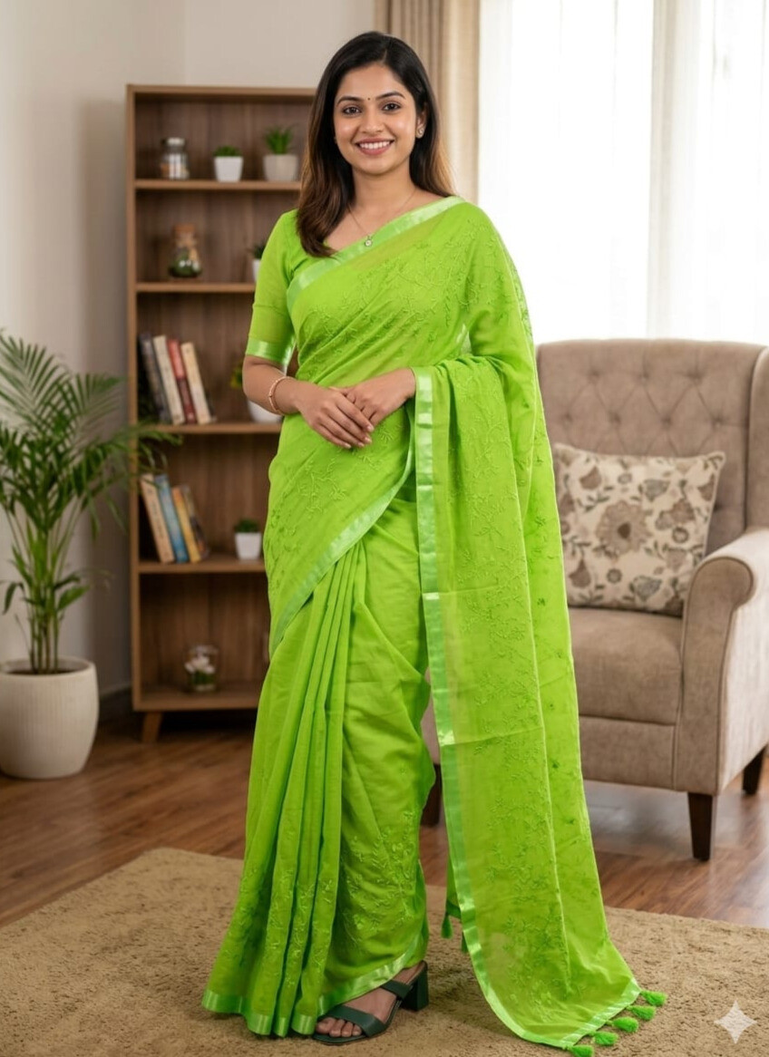 Premium Half Silk Sharee