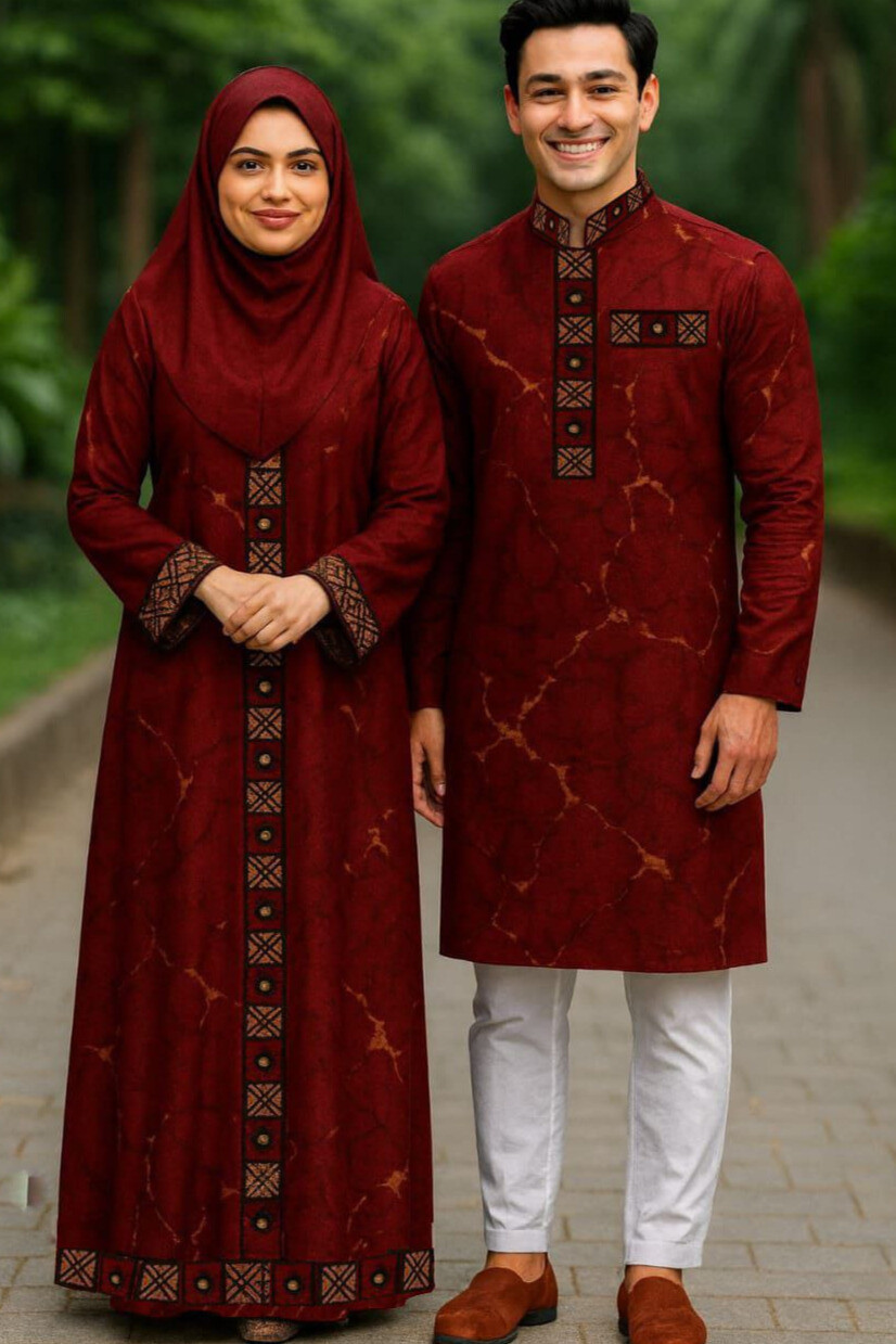 Couple Panjabi Borka Combo